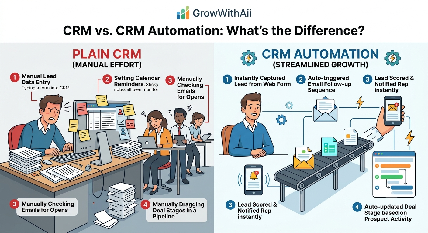 CRM Vs CRM Automation