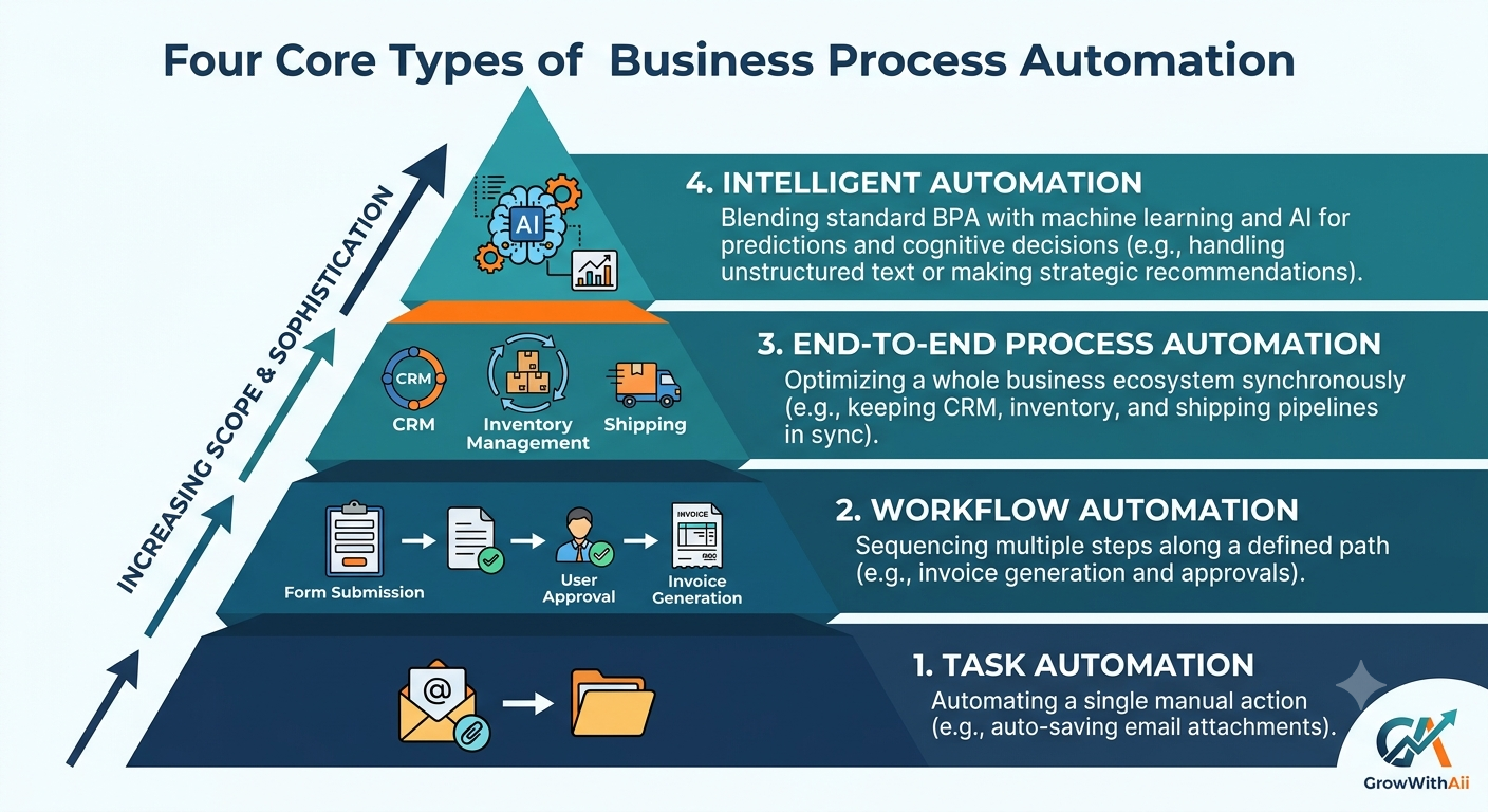 Types of Business Process Automation